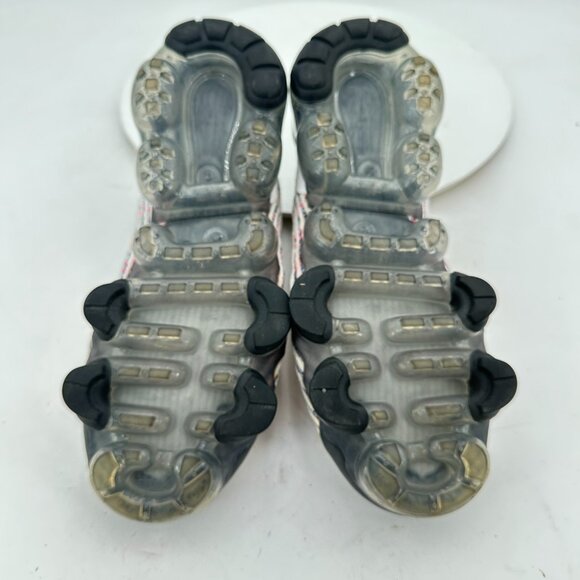 Nike Air VaporMax Flyknit 3 Youth Size 5.5Y Women 7 BQ5238-102 White Yellow Shoe - Picture 8 of 11